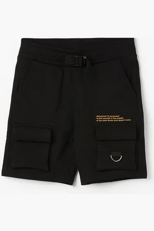 Lifestyle Boys Pure Cotton Cargo Shorts