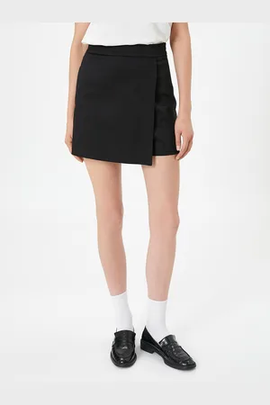Koton Women Straight Cotton Mini Skorts