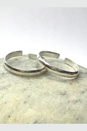 ARTE Women Set of 2 Silver Toe Ring