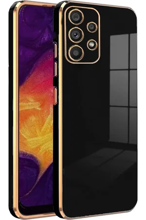 Karwan Electroplated Chrome 6D Samsung A73 Phone Back Case