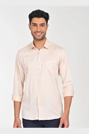 Indian Terrain Men Slim Fit Opaque Casual Shirt
