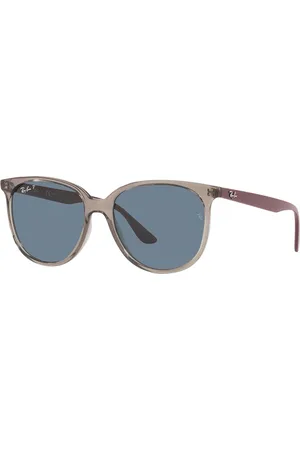 Ray-Ban Women Polarized Blue Lens Square Sunglasses - 0 Rb437865722 V54