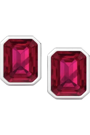 Inddus 925 Sterling Silver Contemporary Studs Earrings