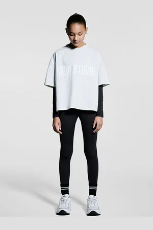 H&M Girls Sports Leggings With Dry Move