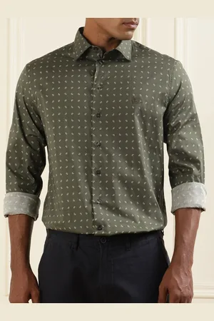 Etro Ethnic Motifs Printed Spread Collar Regular Fit Cotton Formal Shirt