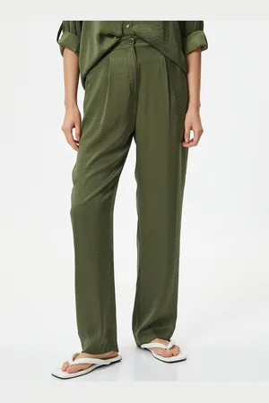 Koton Women Mid Rise Trousers