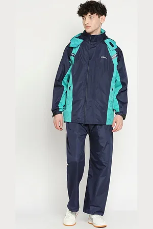 Zeel Colourblocked Rain Hood Jacket