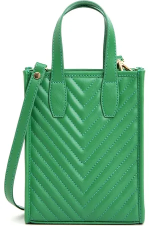 DressBerry PU Structured Handheld Bag with Quilted