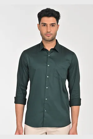 Indian Terrain Men Slim Fit Opaque Casual Shirt