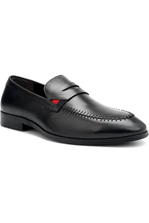ROSSO BRUNELLO Men Leather Formal Loafers