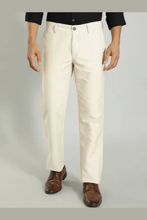 Indian Terrain Men Kansas Pure Cotton Trousers