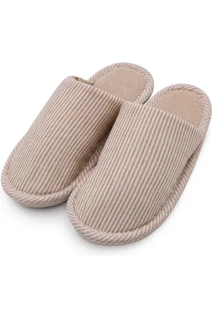JENNA Women Striped Room Slippers