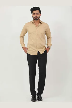 Blue Bird Classic Spread Collar Long Sleeves Formal Shirt