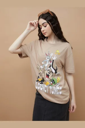 Lifestyle Women Looney Tunes Printed T Shirt