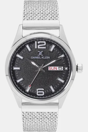 Daniel Klein Men Black Analogue Watch 12111-2