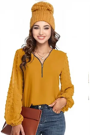 Stylecast Women Puff Sleeve Top