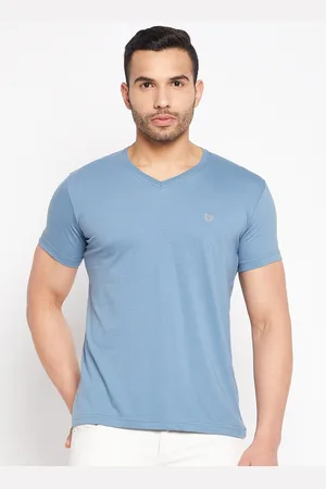 Duke V-Neck Cotton Slim Fit T-shirt