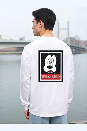 Bewakoof X OFFICIAL DISNEY MERCHANDISE Graphic Printed Oversized T-shirt