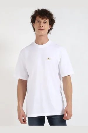 Calvin Klein Men Solid Round Neck Cotton T-shirt
