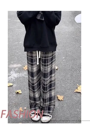 DressBerry Women Checked Trousers