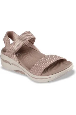 Skechers GO WALK ARCH FIT Women Velcro Sports Sandals