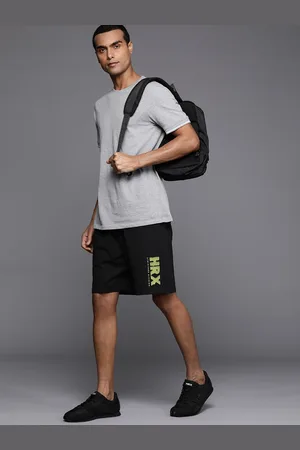 HRX Men Typography Printed Shorts