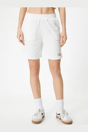 Koton Women Mid-Rise Regular Shorts