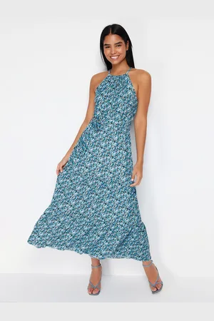 Trendyol Women Halter neck Sleeveless Maxi Dress