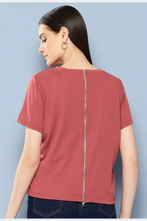 Chemistry Zip-Detail T-shirt