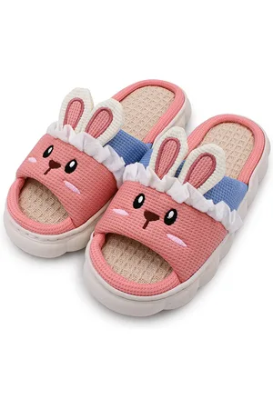 JENNA Women Winter Self Design Room Slippers