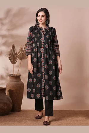 FASHOR Women Kurta with Trouser set