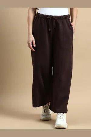 De Moza Women Loose Fit High-Rise Trousers