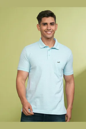 Crocodile Polo Collar Cotton Slim Fit T-shirt