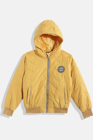 Indian Terrain Boys Hooded Bomber Jacket
