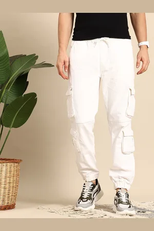 Mast & Harbour Men Stretchable Cargo Style Jeans