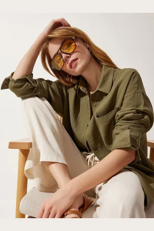 Happiness istanbul Women Opaque Casual Shirt