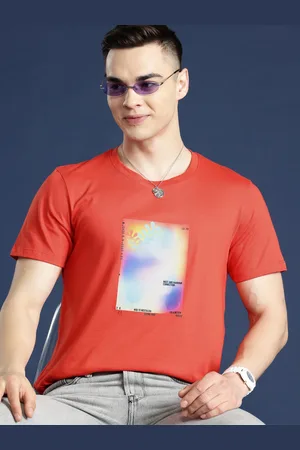 Mast & Harbour Men Graphic Printed Regular Fit T-shirt