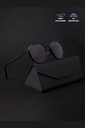 VOYAGE Unisex Round Sunglasses With Polarised And UV Protected Lens