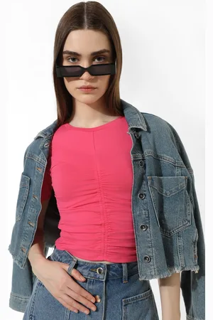ONLY Women V-Neck Pockets T-shirt
