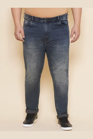 John Pride Men Plus Size Regular Fit Strechable Jeans