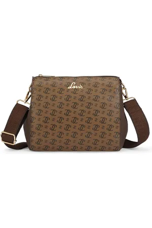 LAVIE Women Brand Logo Printed Structured Sling Bag