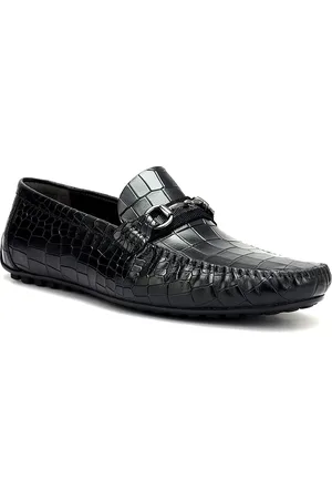 ROSSO BRUNELLO Men Leather Formal Loafers