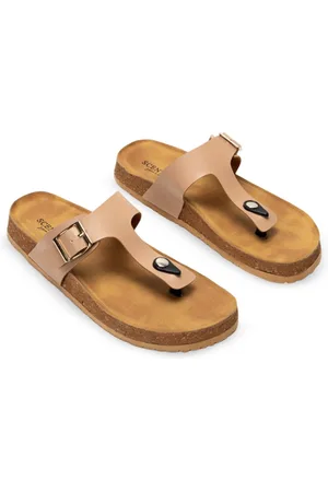 Scentra Women Open Toe Flats