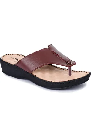 Liberty Open Toe Leather Comfort Heels
