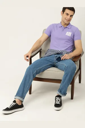 Mast & Harbour Men Brand Logo Polo Collar Applique T-shirt