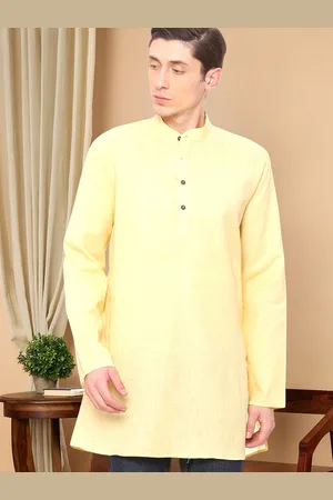 TATTVA Band Collar Straight Kurta