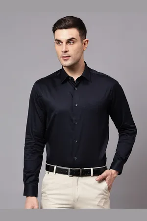 CANTABIL Comfort Spread Collar Long Sleeves Casual Shirt