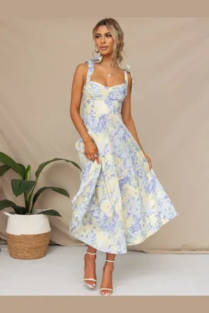 HERE&NOW Floral Print Maxi Dress