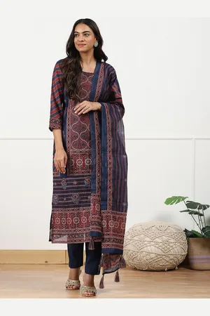 Biba Unstitched Dress Material