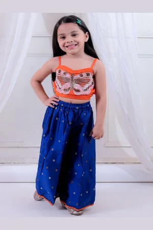Twisha Girls Embellished Top With Trousers